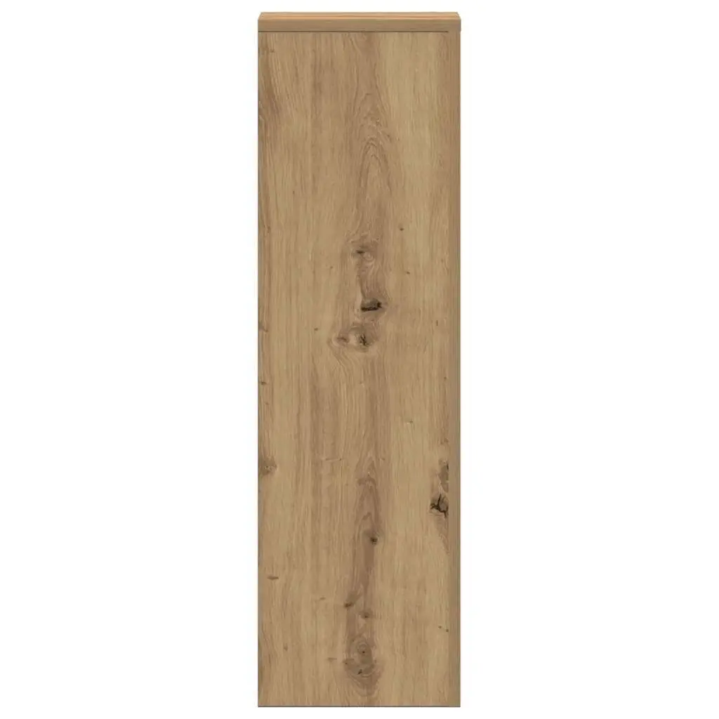 Plant Stands 2 pcs Brown 25x25x80 cm Engineered Wood Flower Display Stand