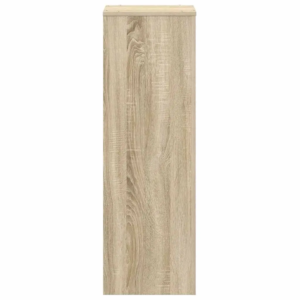 Engineered Wood Brown Plant Stand 33x33x100cm