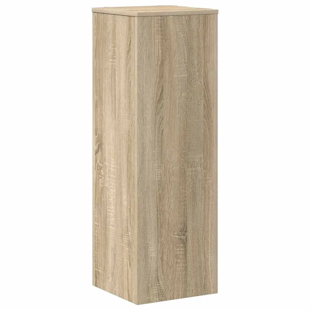 Engineered Wood Brown Plant Stand 33x33x100cm