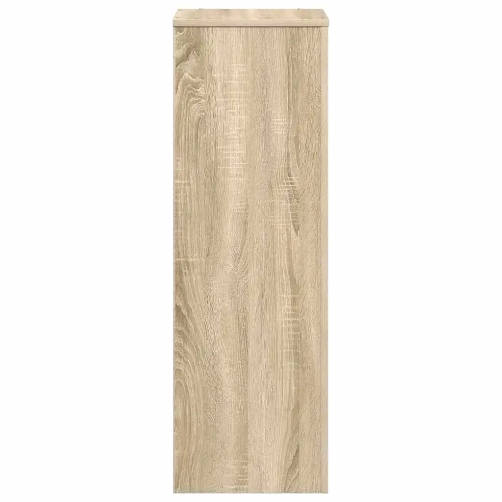 Engineered Wood Brown Plant Stand 33x33x100cm