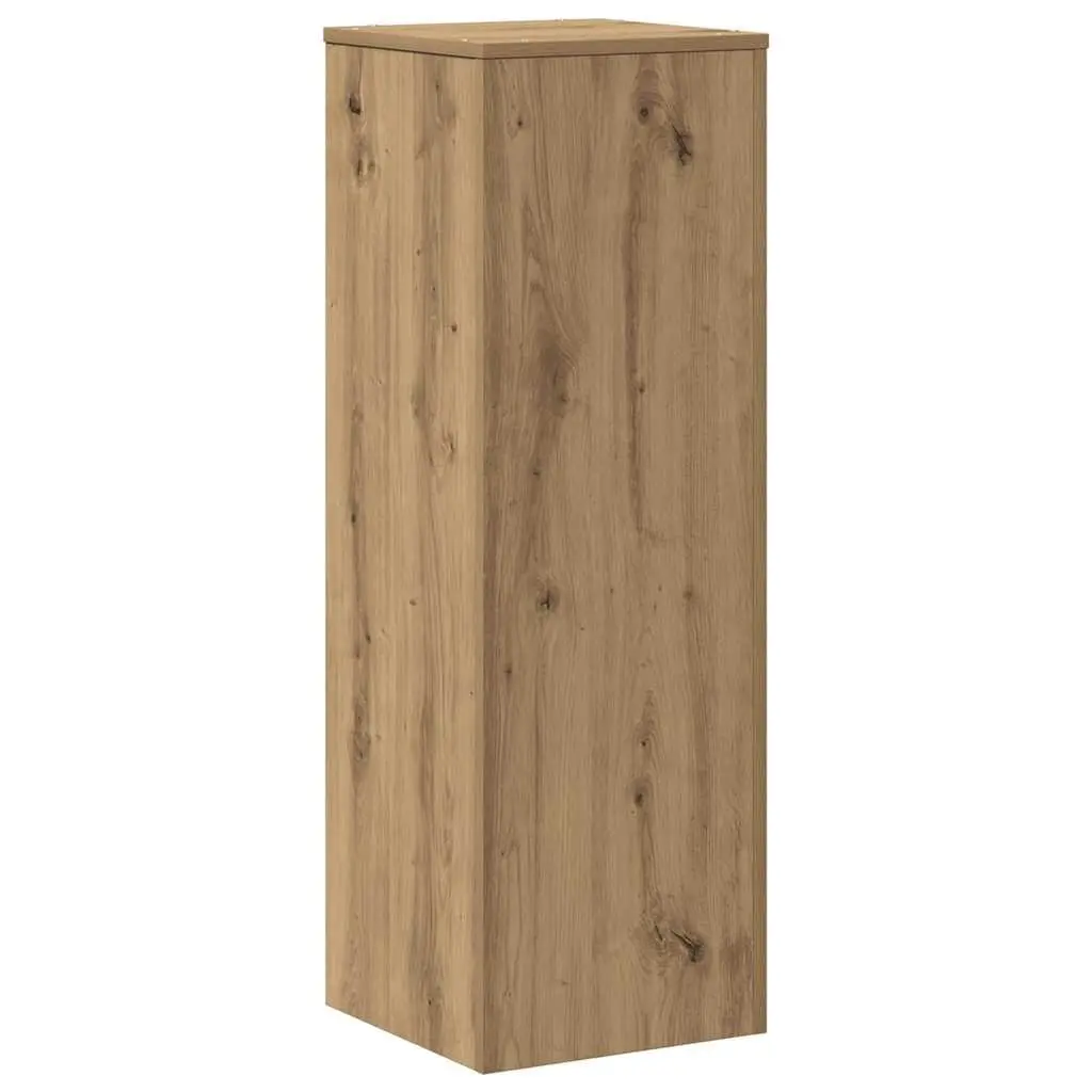 Plant Stand Indoor Outdoor Engineered Wood Brown 33x33x100cm