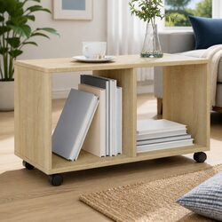 Dimensions and Features of the Sonoma Oak Rolling Cabinet