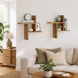 Floating Shelves Dimensions and Specs: 38x12x38 cm