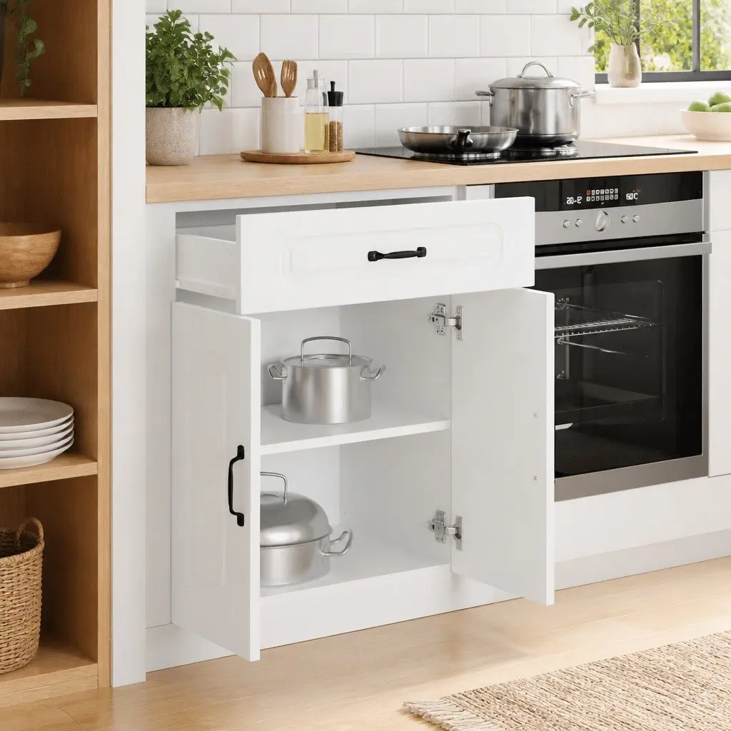 Engineered Wood Kitchen Base Cabinet