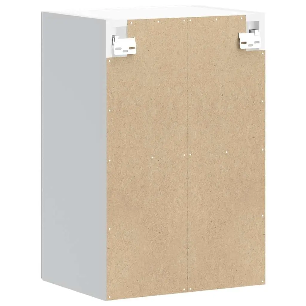 White High Gloss Glass Door Kitchen Cabinet