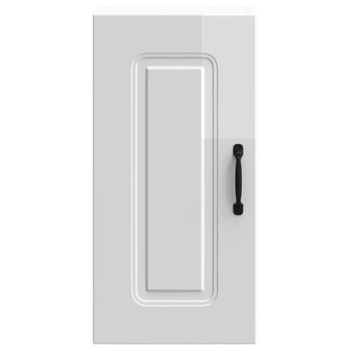 Engineered Wood Kitchen Storage Cupboard White High Gloss Wall Cabinet