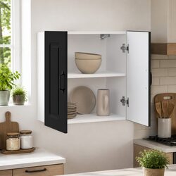 Engineered Wood Black Kitchen Wall Cabinet Specifications