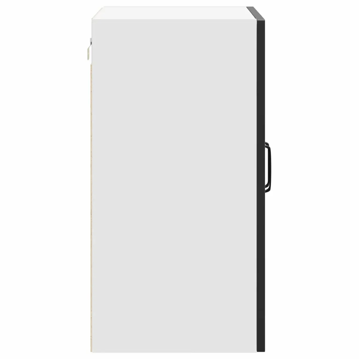 Engineered Wood Black Kitchen Wall Cabinet