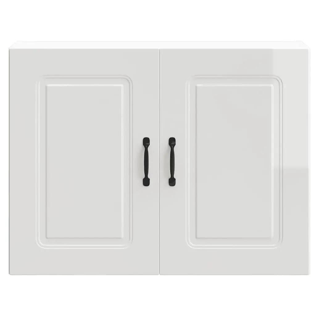 White Engineered Wood Kitchen Wall Cabinet