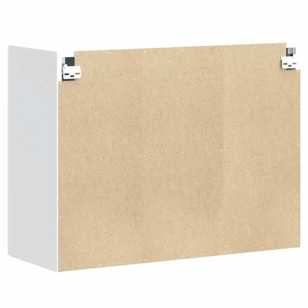 White Engineered Wood Kitchen Wall Cabinet