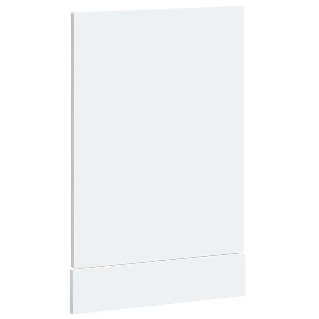 White Dishwasher Panel 45x1.5x57 cm