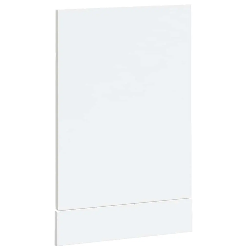 High Gloss White Dishwasher Panel
