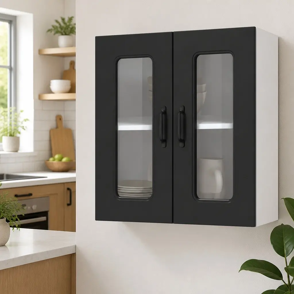 Engineered Wood Wall Cabinet for Kitchen Storage