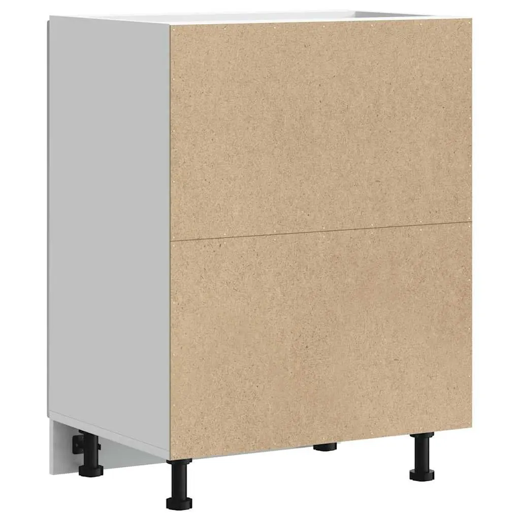 White Sink Base Cabinet with Ample Storage