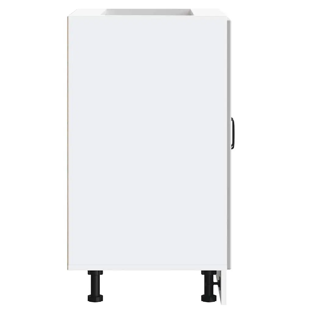 White Sink Base Cabinet with Ample Storage