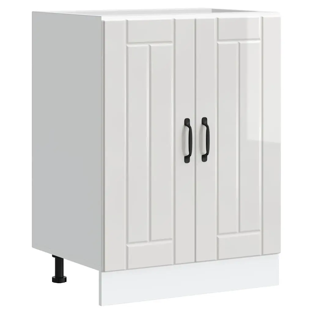 Engineered Wood White Sink Base Cabinet
