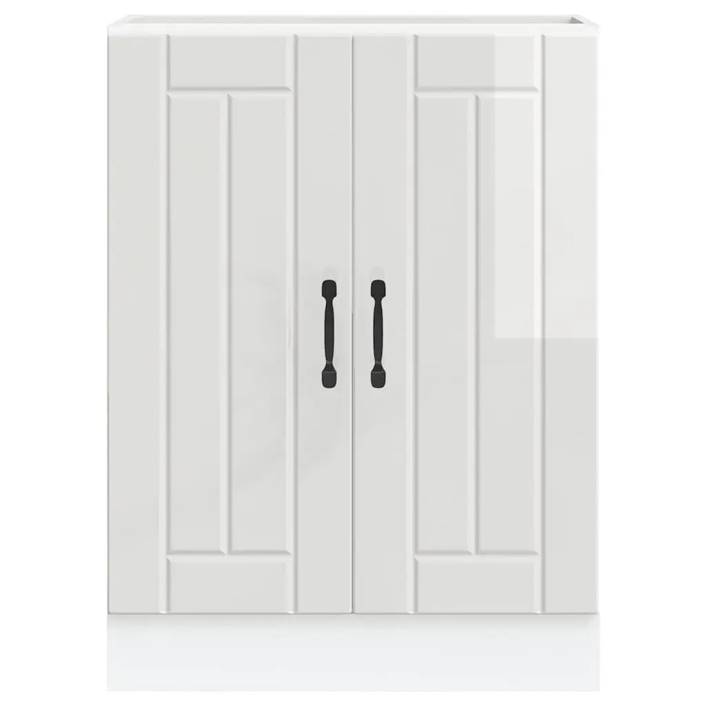 Engineered Wood White Sink Base Cabinet