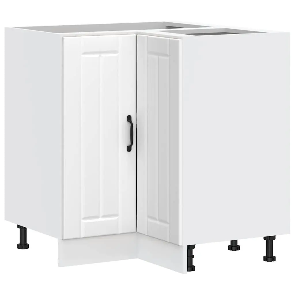 White Kitchen Corner Base Cabinet