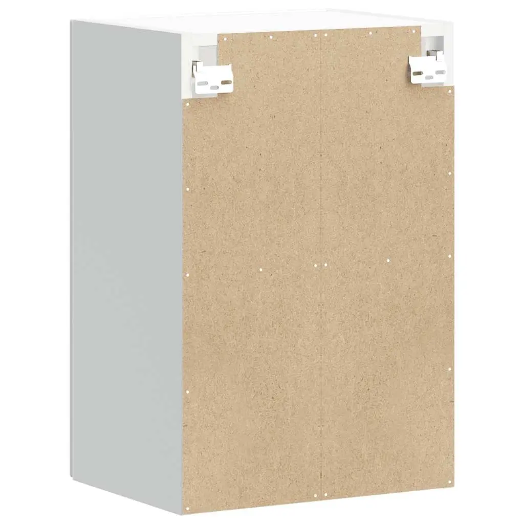 White High Gloss Wall-Mounted Kitchen Cabinet