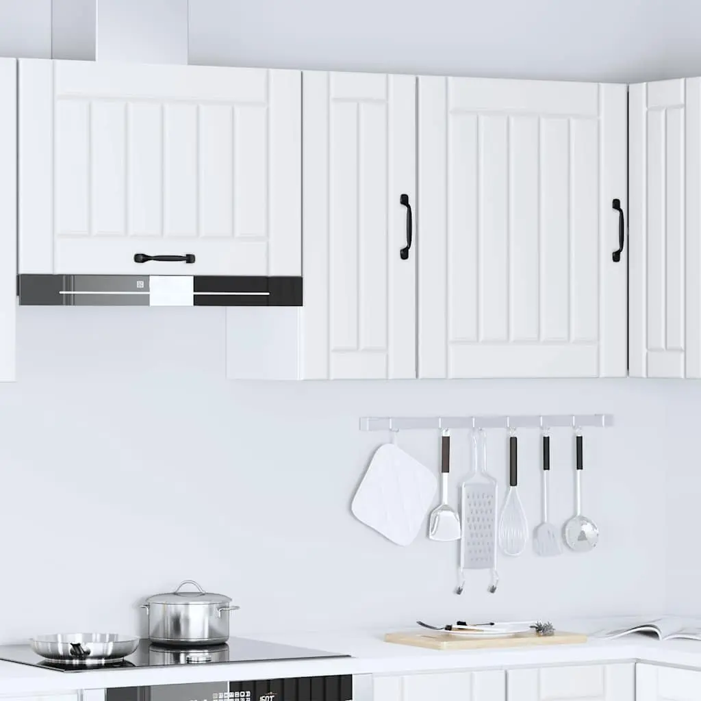 White Engineered Wood Wall Cabinet