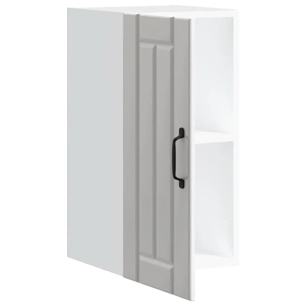 White High Gloss Engineered Wood Cabinet