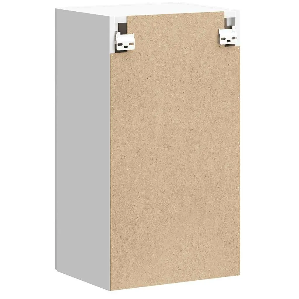 White High Gloss Engineered Wood Cabinet