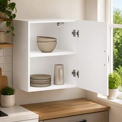 Specifications for White Engineered Wood Wall Cabinet