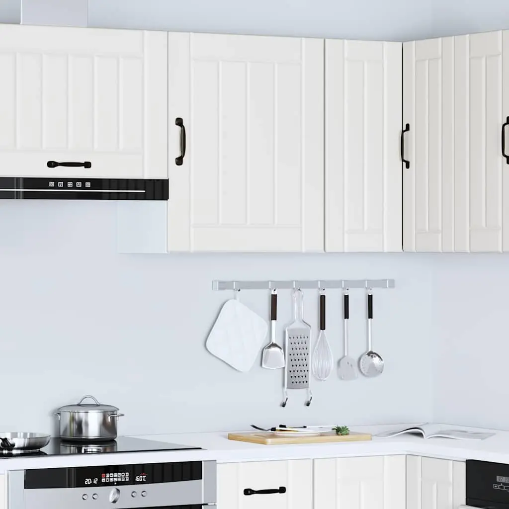 White Engineered Wood Wall Cabinet
