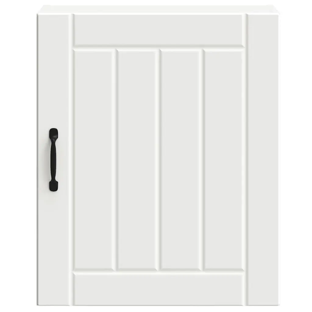 White Engineered Wood Wall Cabinet