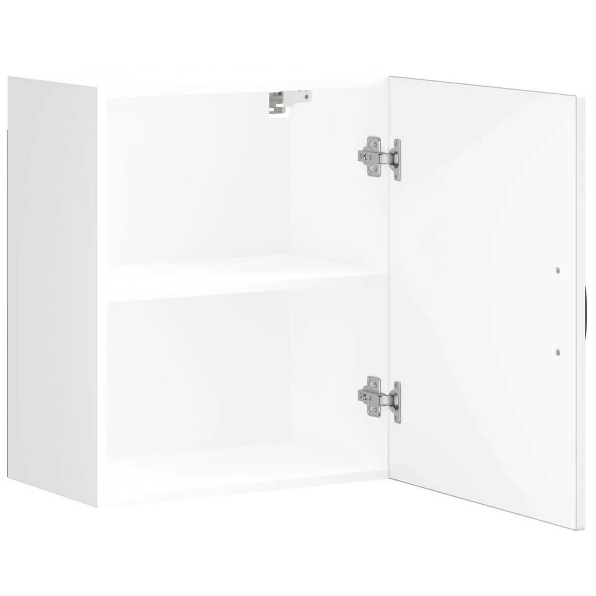 White Kitchen Wall Cabinets, 2 pcs