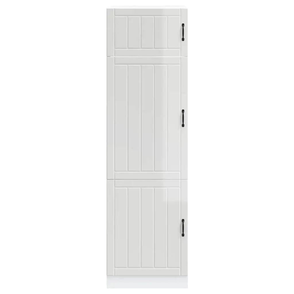 Engineered Wood High Gloss Kitchen Cupboard