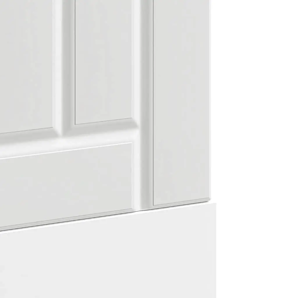 Dishwasher Panel White Engineered Wood Kitchen Cabinet Front Cover Protective