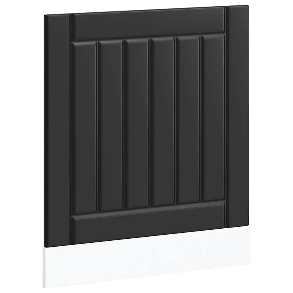 Dishwasher Panel Kitchen Use Black Engineered Wood Size