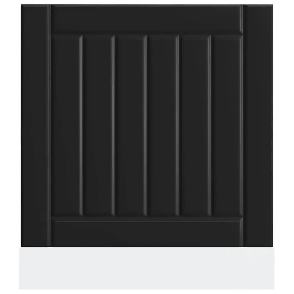 Dishwasher Panel Kitchen Use Black Engineered Wood Size