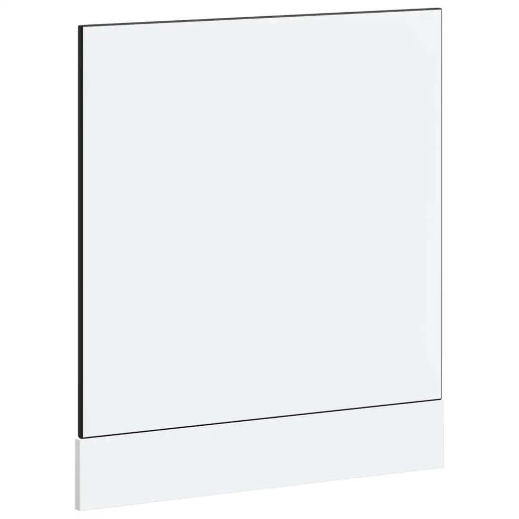 Dishwasher Panel Kitchen Use Black Engineered Wood Size