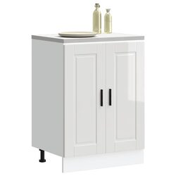 Engineered Wood Kitchen Base Cabinet with Adjustable Feet
