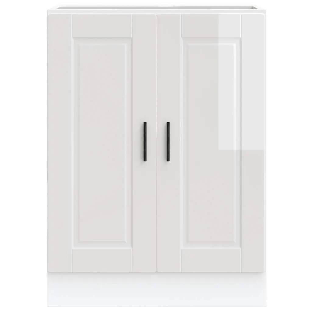 Engineered Wood Kitchen Base Cabinet with Adjustable Feet