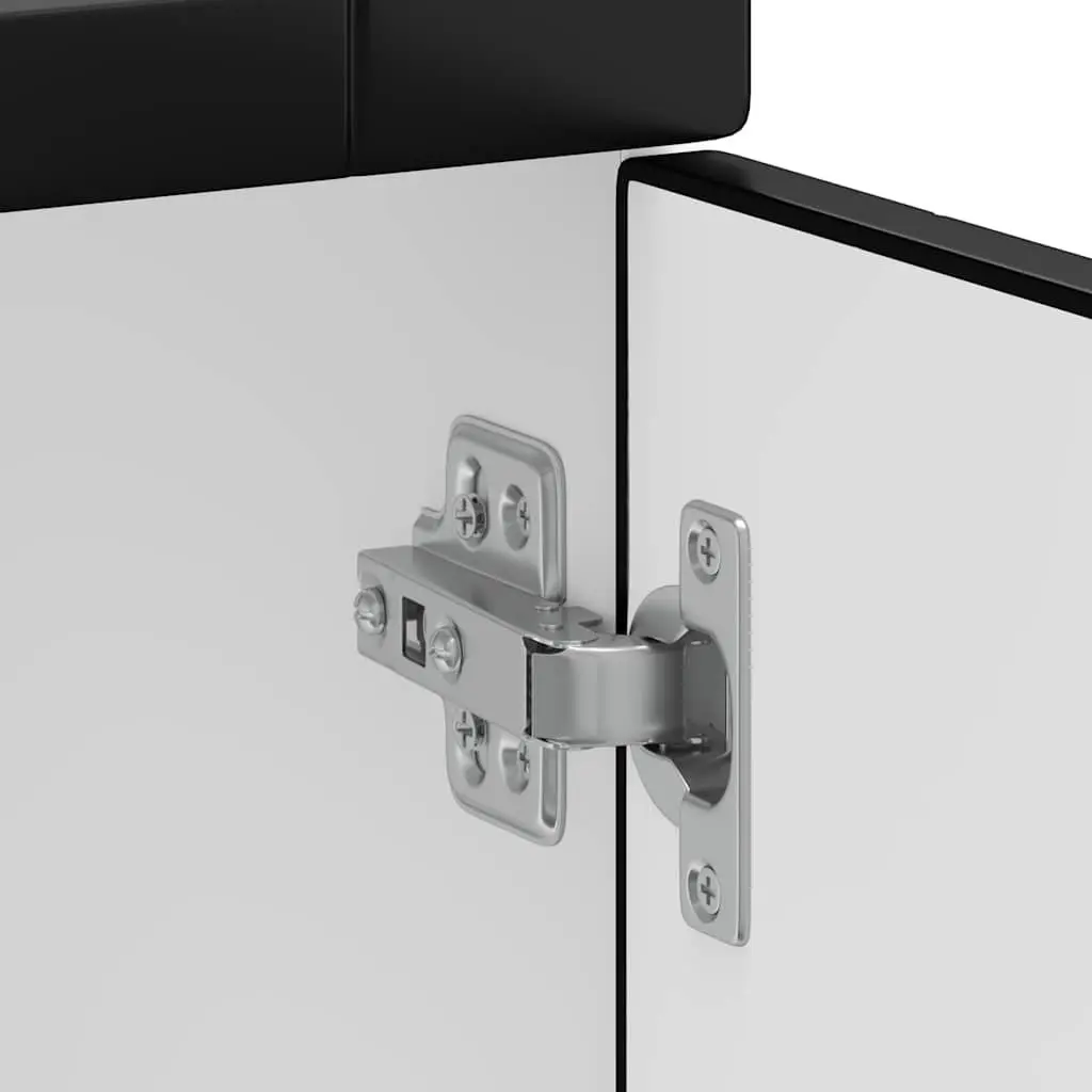 Black Kitchen Base Cabinet with Adjustable Feet