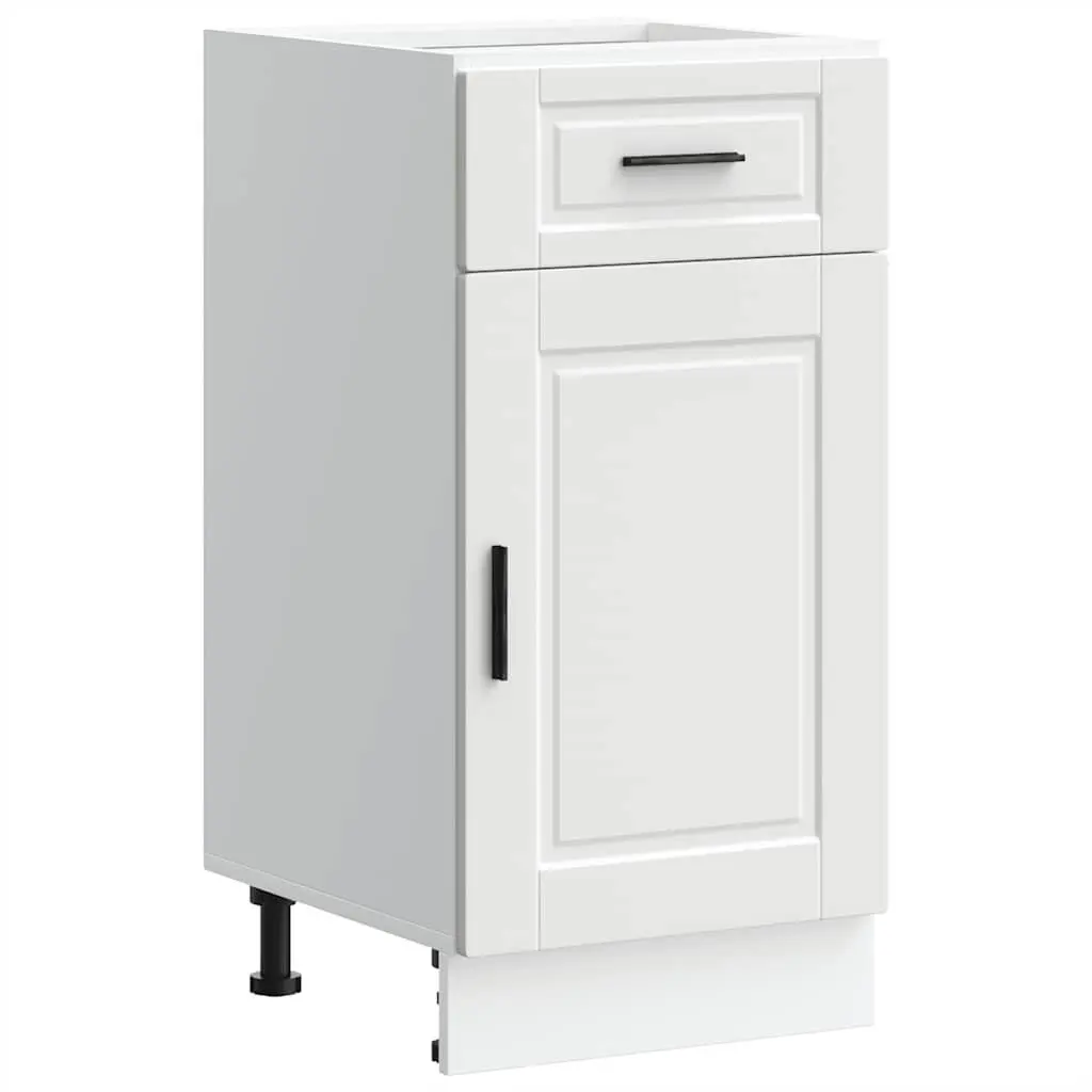 Kitchen Base Cabinet White Storage Cupboard Adjustable Feet
