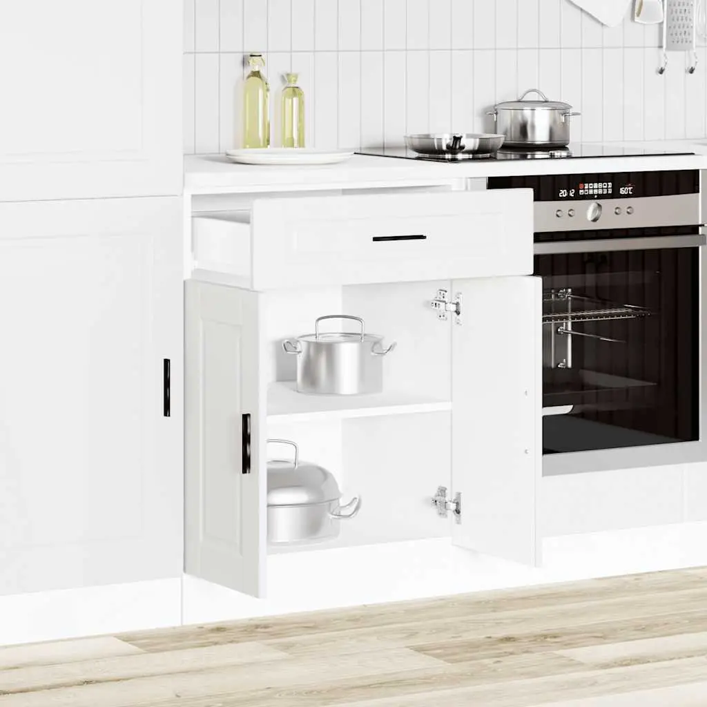 Engineered Wood Kitchen Base Cabinet with Adjustable Feet