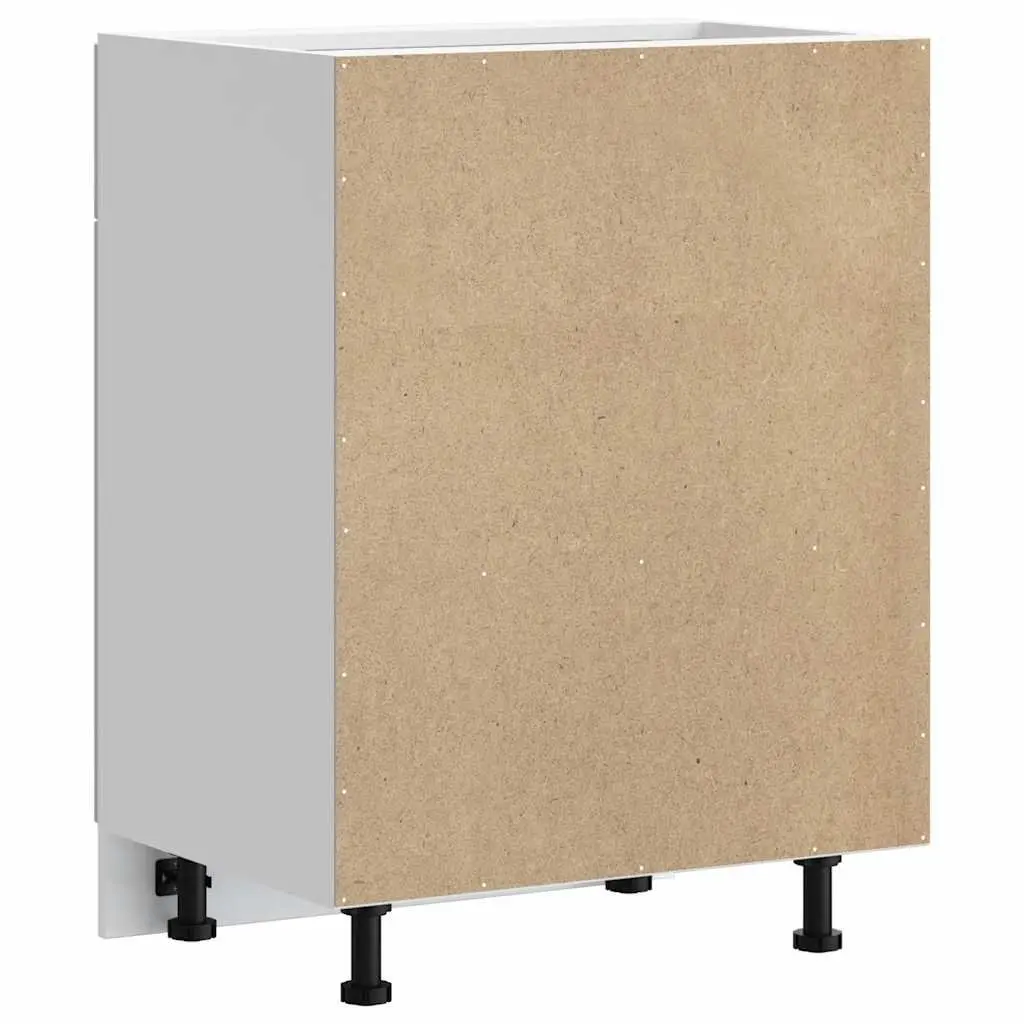 Engineered Wood Kitchen Base Cabinet with Adjustable Feet