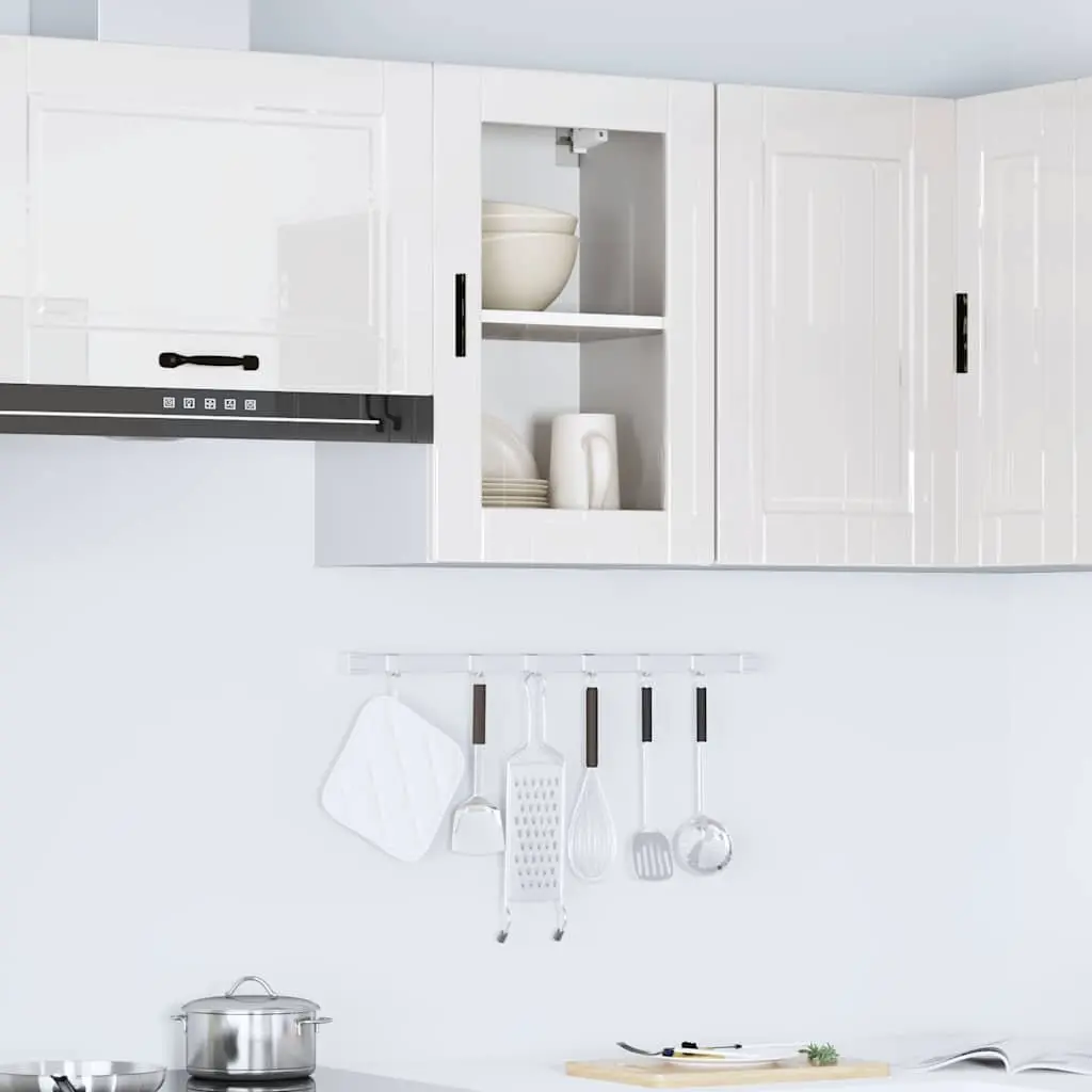 Kitchen Wall Cabinet with Glass Door