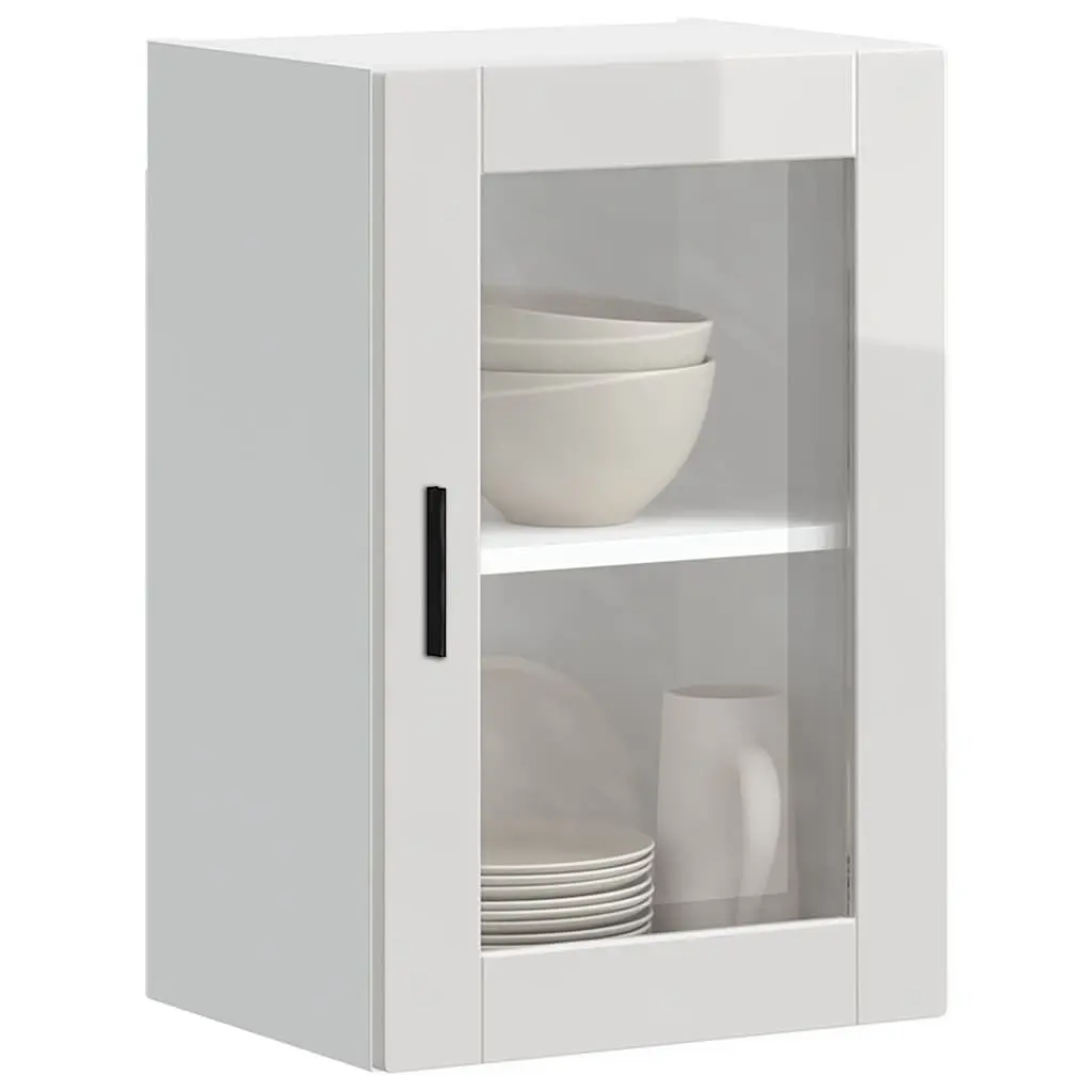 Kitchen Wall Cabinet with Glass Door