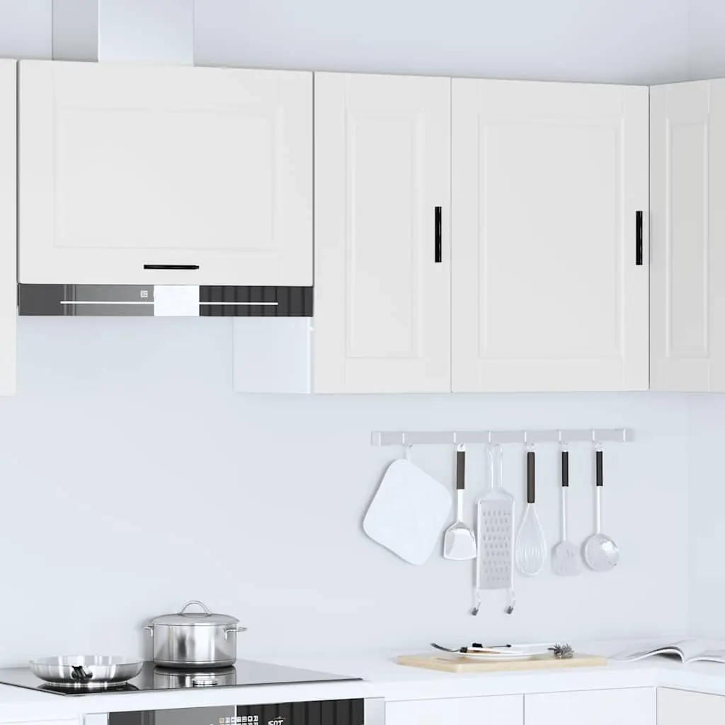 White Engineered Wood Wall Cabinet