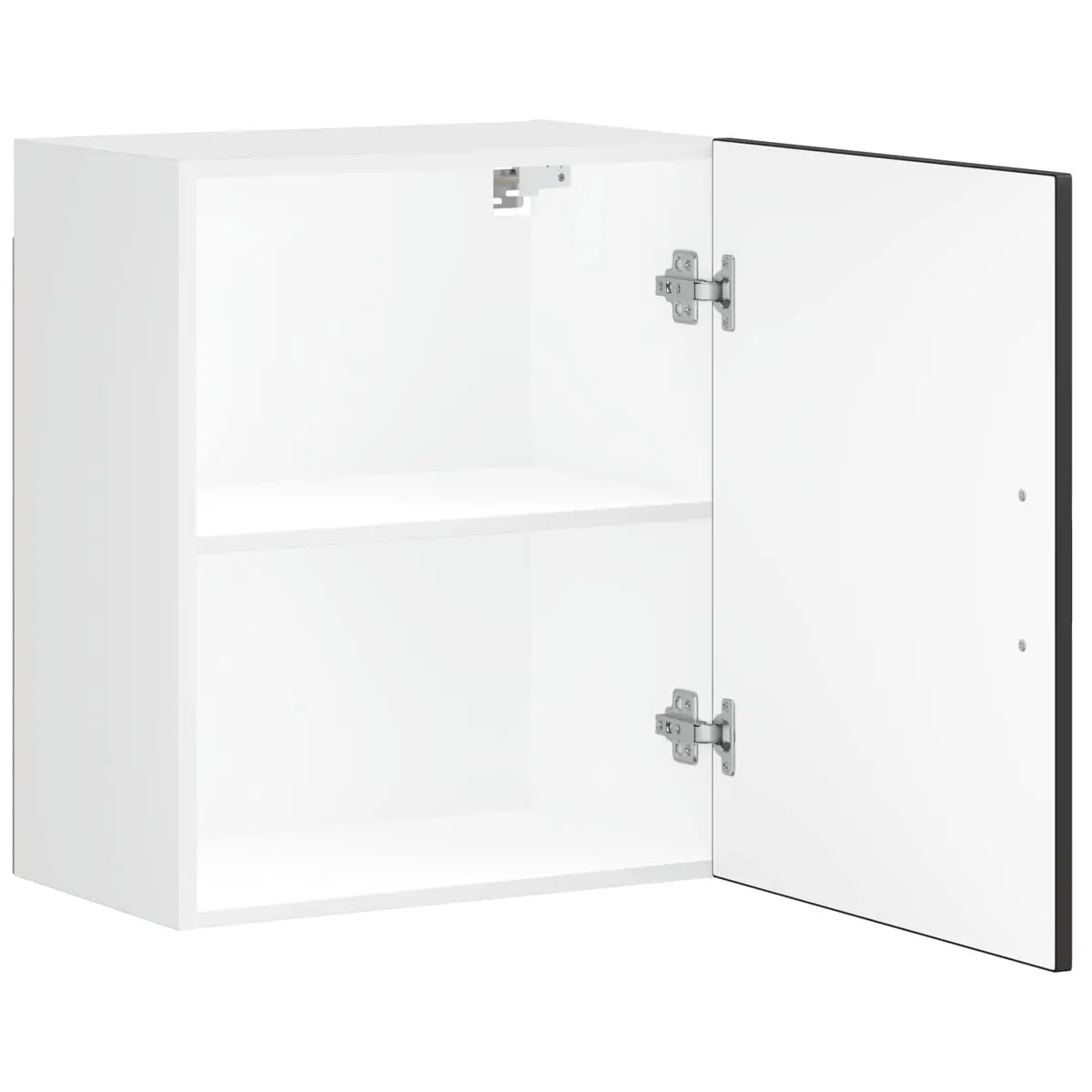 Engineered Wood Kitchen Wall Cabinet with Door, White