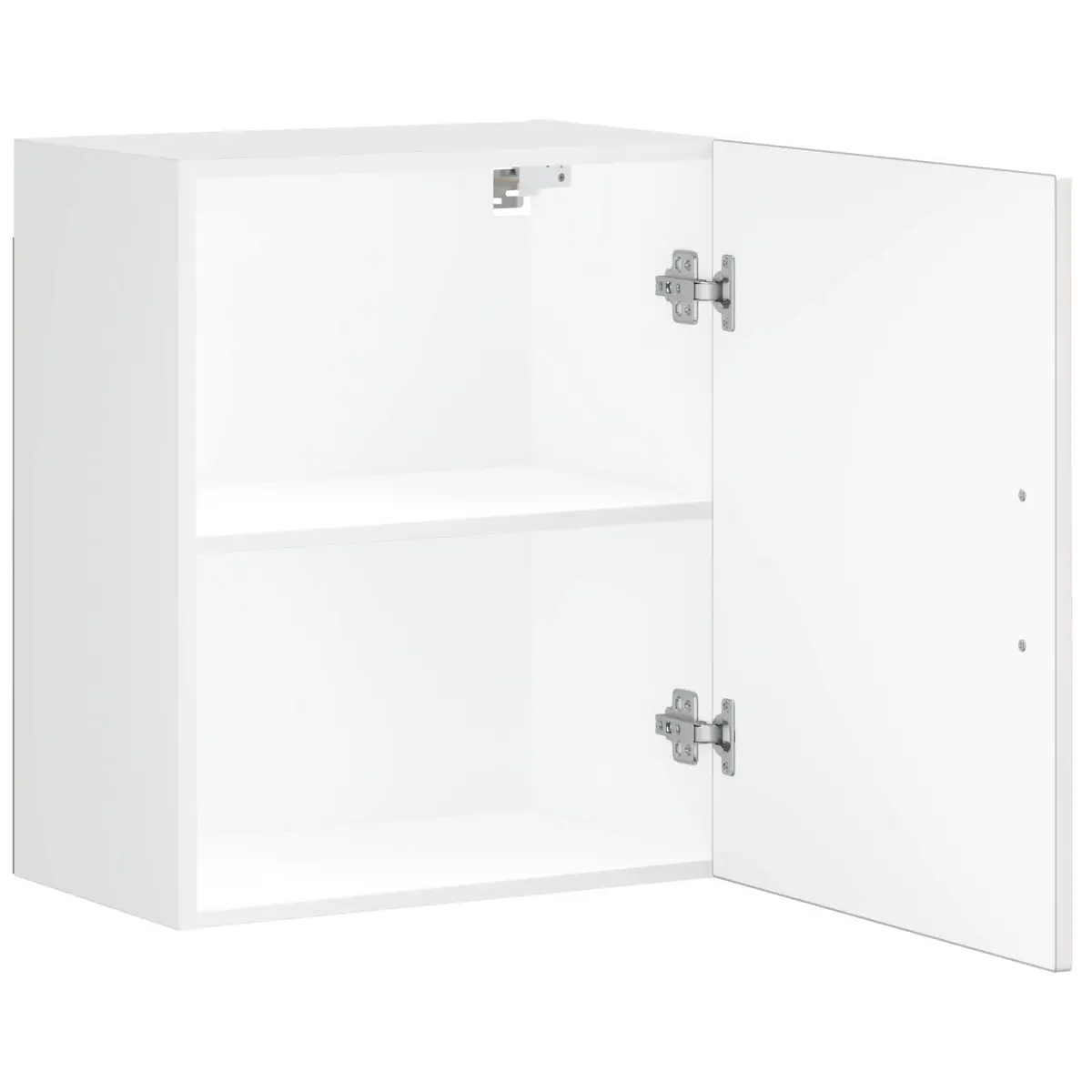 Grey Engineered Wood Wall-Mounted Kitchen Cabinet