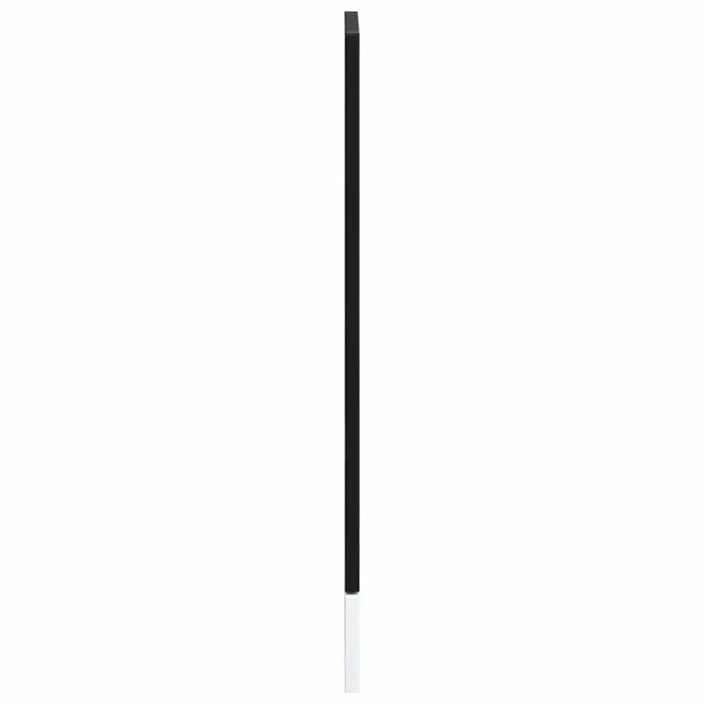 Dishwasher Panel Black Kitchen Cabinet Front Cover Engineered Wood 45x57cm