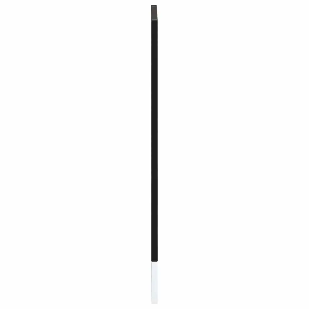Dishwasher Panel Black 60x1.5x57cm Kitchen Cabinet Front Cover Engineered Wood