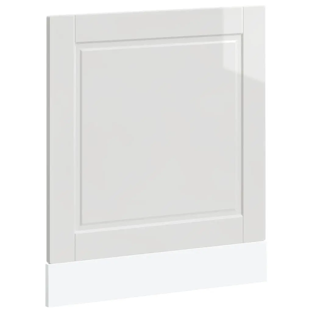 Dishwasher Panel in High Gloss White