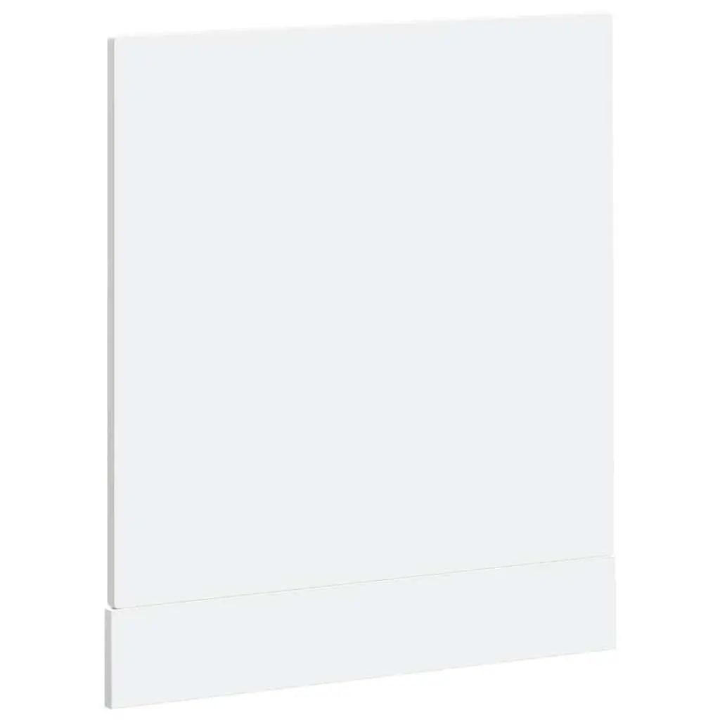 Dishwasher Panel in High Gloss White
